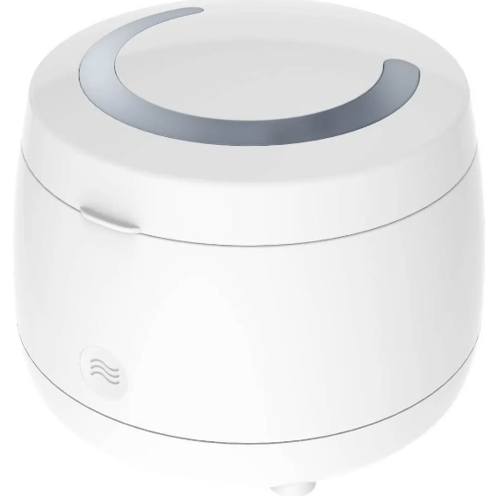 Nettoyeur ultrasonique prothèses dentaires blanc compact pour un nettoyage efficace